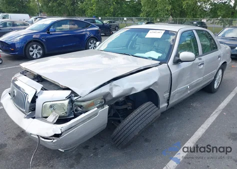 2010 Mercury Grand Marquis Ls (Fleet Only) из США, поврежденный, VIN 2MEBM7FV3AX630122